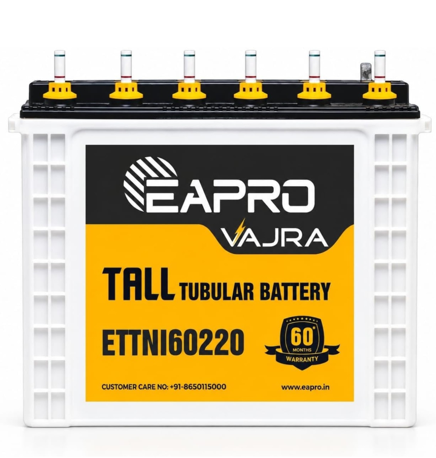 EAPRO Vajra tall tubular battery product photograph